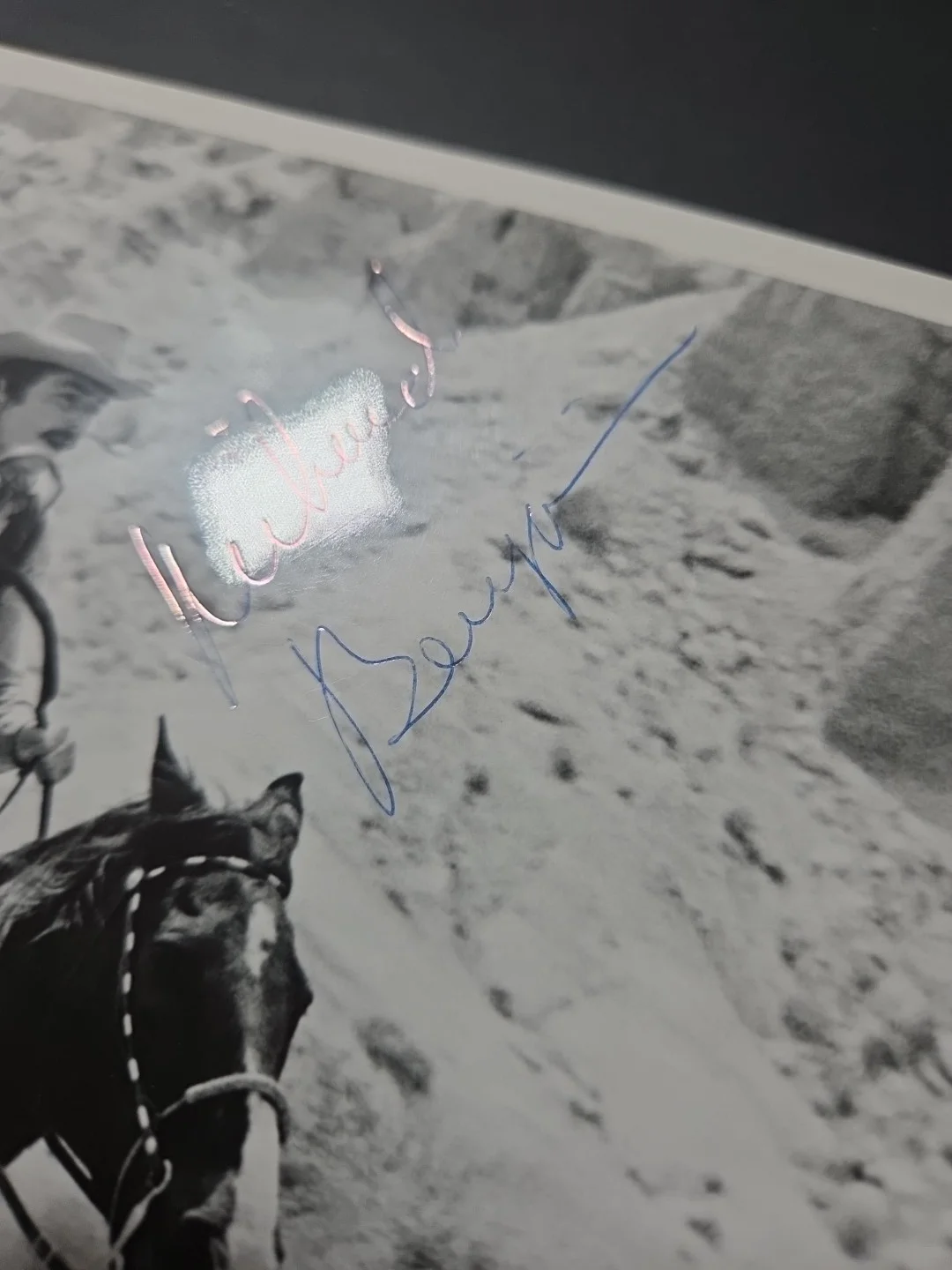 Richard Benjamin, Paula Prentiss — Vintage 1973 Westworld Richard Benjamin & Paula Prentiss Dual Signed Press Photo, image 5