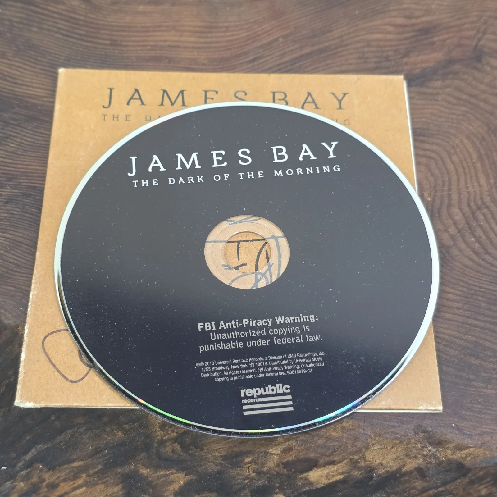 Signed James Bay The Dark Of The Morning EP CD Autographed Promo, изображение 4