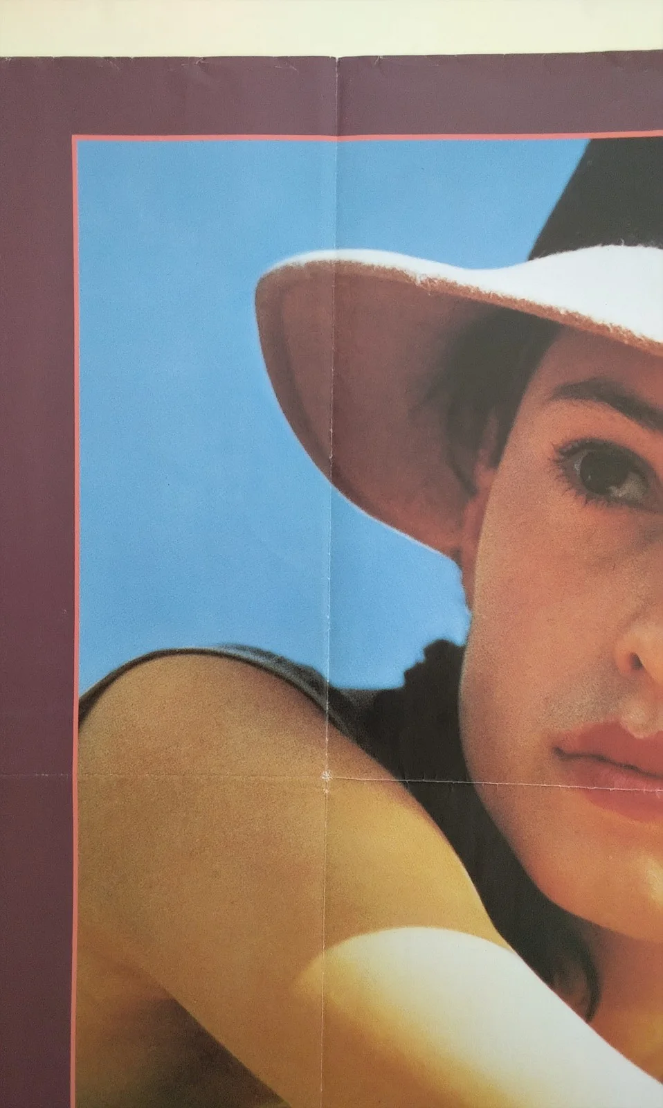 The Lover Original UK Quad Film Poster 1992 Jane March Tony Leung French Folded, изображение 5