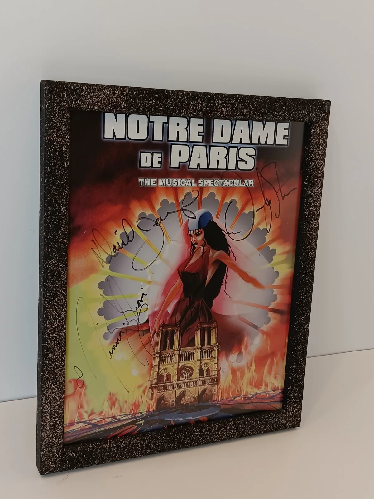 Cast Signed Poster Notre Dame De Paris, Paris Hotel and Casino, Las Vegas, изображение 2