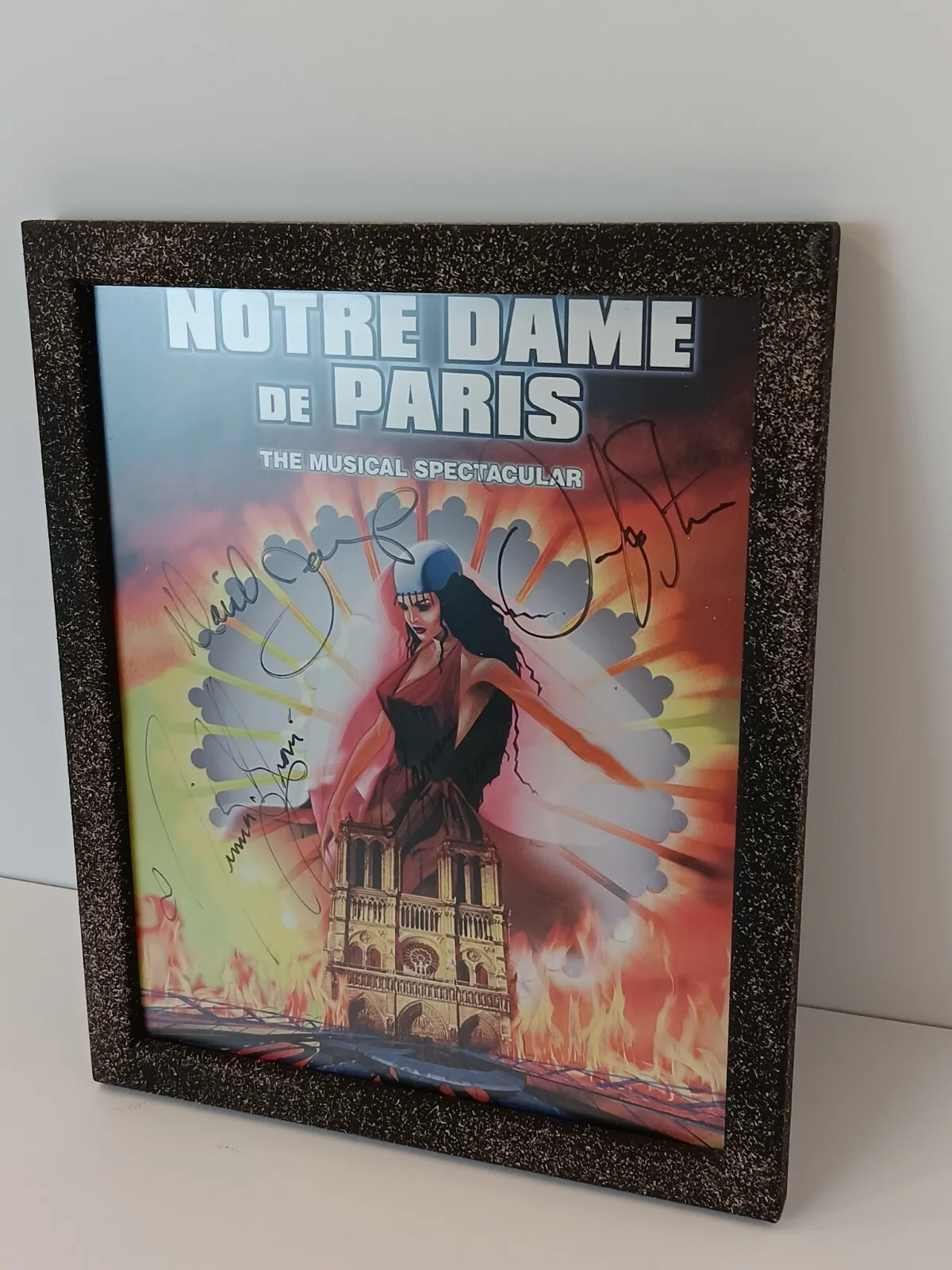 Cast Signed Poster Notre Dame De Paris, Paris Hotel and Casino, Las Vegas, изображение 3