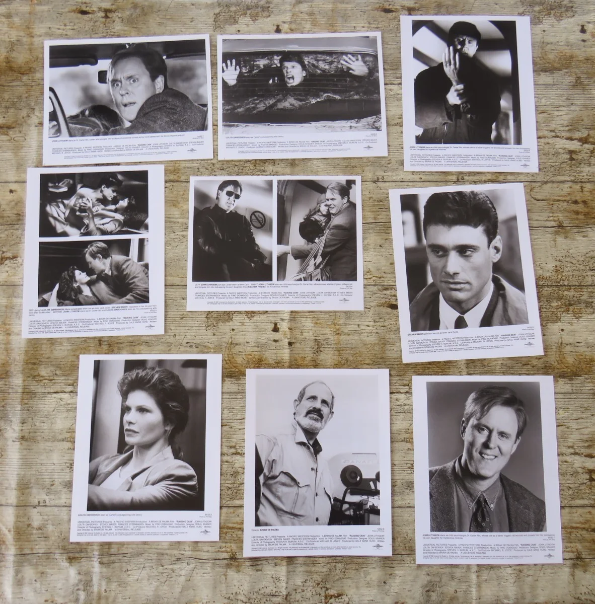 RAISING CAIN ORIGINAL 1992 CINEMA MOVIE PRESS KIT John Lithgow 9 PHOTOS HORROR, изображение 4