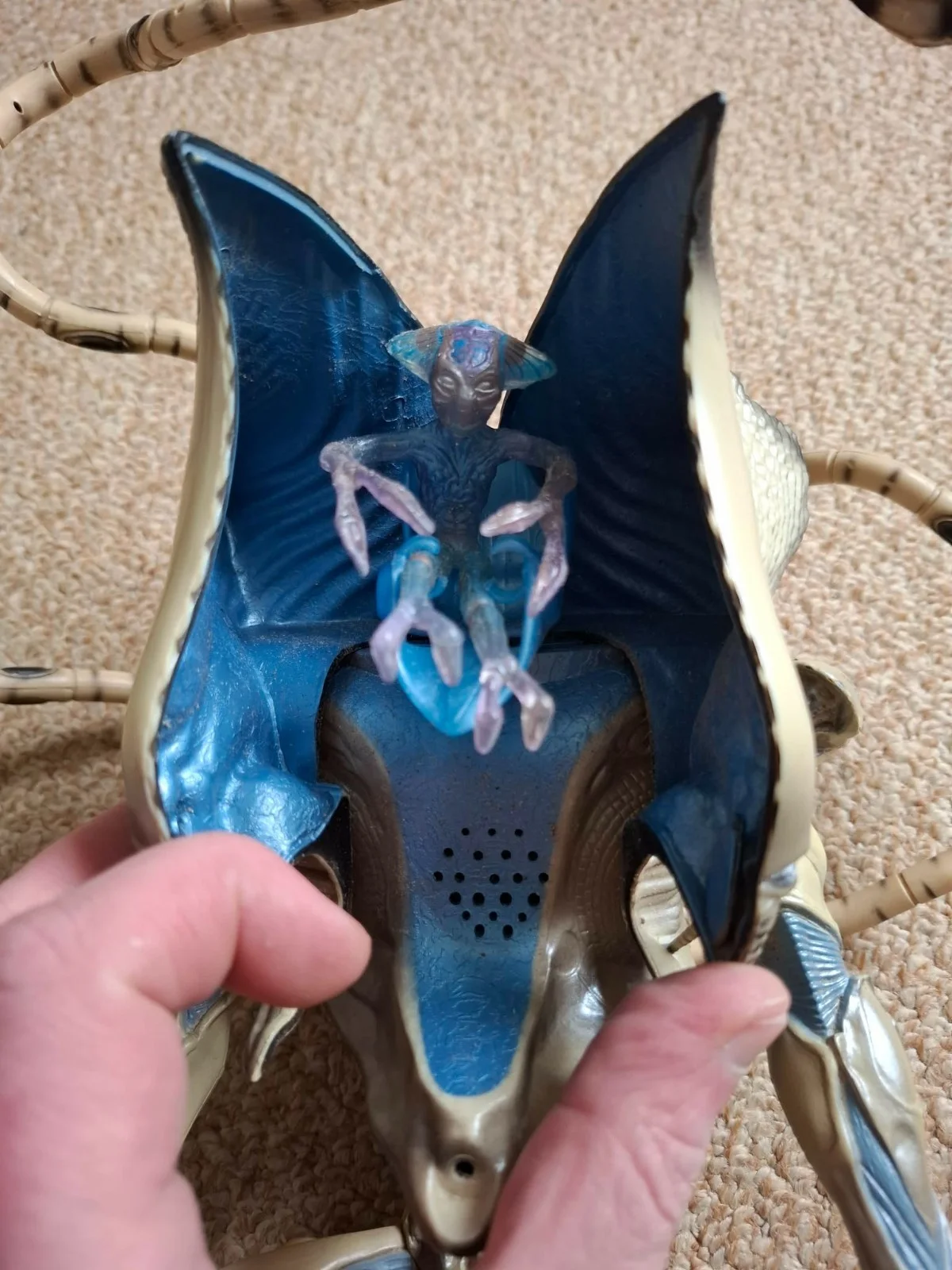 Alien Supreme Commander from Independence Day 1996 Trendmasters, Inc, image 3