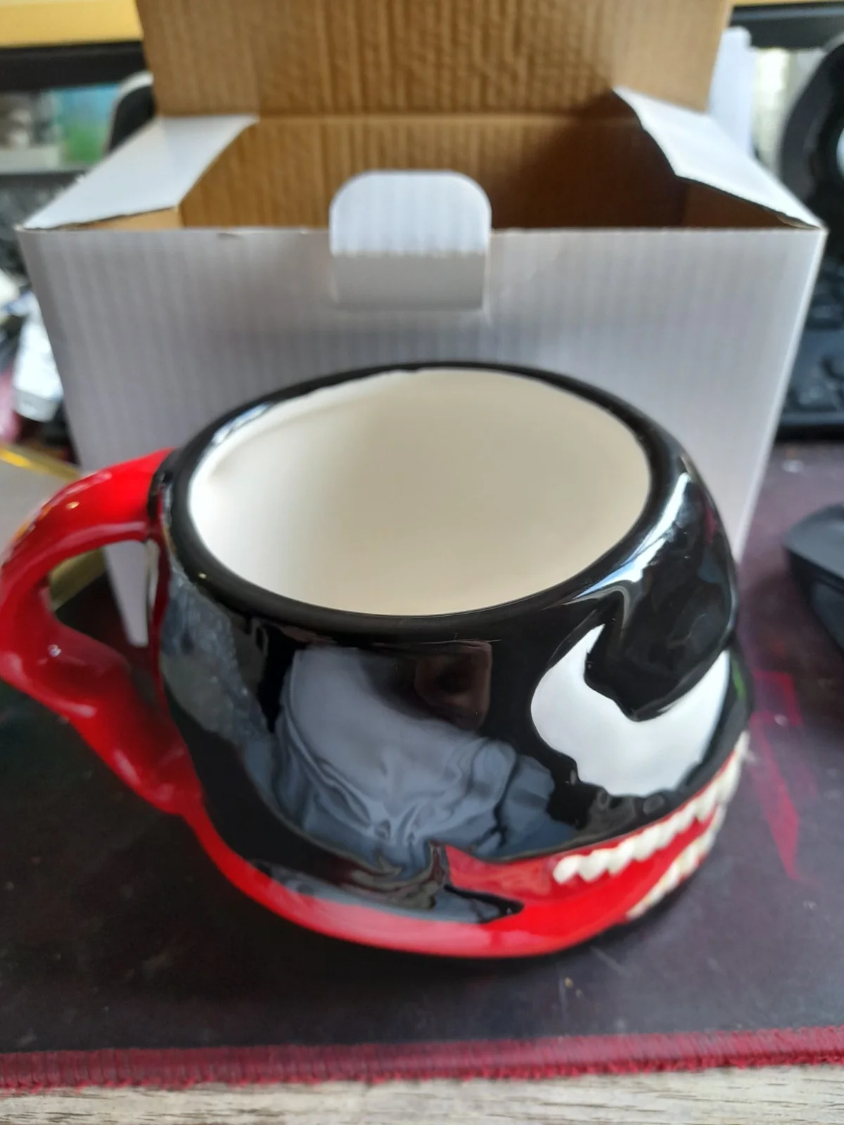 Marvel Venom 3D Mug 16oz Molded Shaped Mug Marvel Comics (Boxed) New, image 2