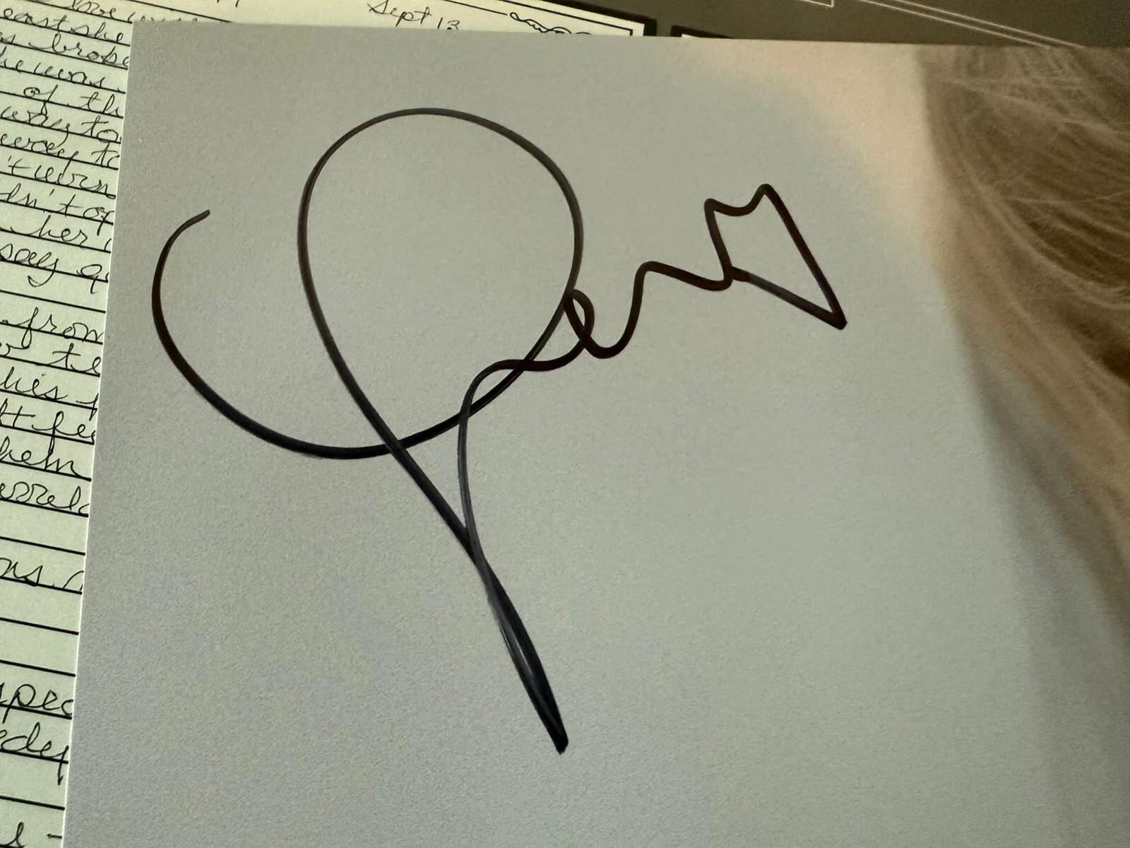 Taylor Swift Signed Vinyl The Tortured Poets Department TTPD With Heart, изображение 4