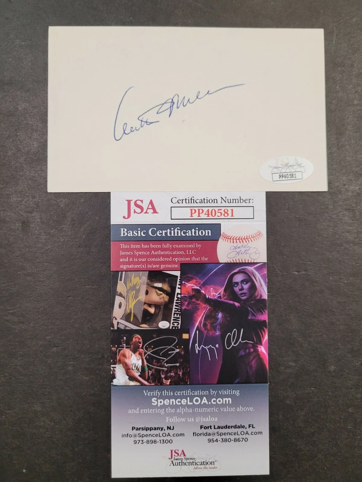 Arthur Miller — Arthur Miller Signed 3x5 index card JSA Certified Auto! Playwright