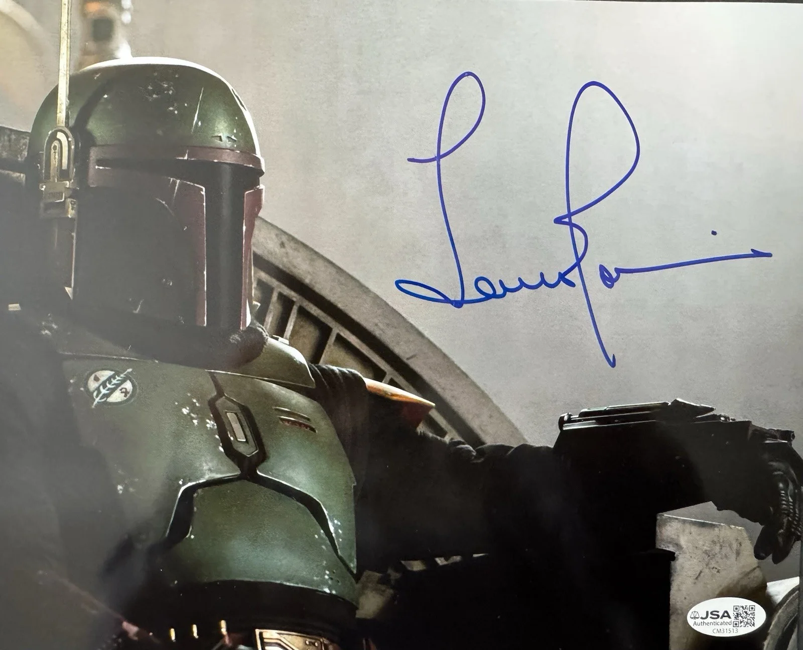Temuera Morrison — Temuera Morrison Signed 8x10 Photo Mandalorian Boba Fett Star Wars Autograph JSA
