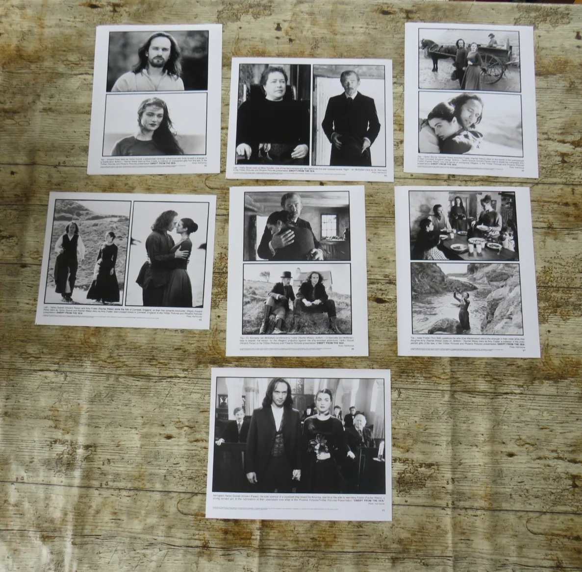 SWEPT FROM THE SEA ORIGINAL 1997 CINEMA FILM PRESS KIT Rachel Weisz 7 PHOTOS, изображение 4