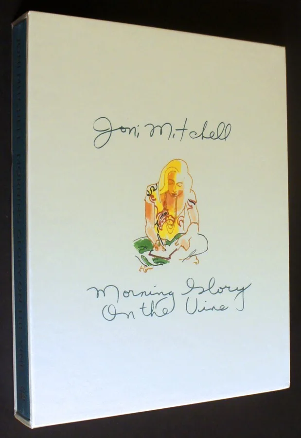 JONI MITCHELL SIGNED & SEALED - Morning Glory on the Vine Deluxe + Bonus Photo!, image 2