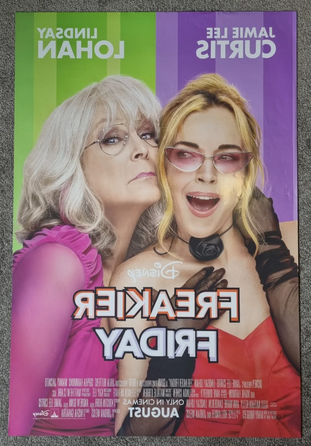 Freakier Friday - Original One Sheet Double Sided Cinema Poster Disney Ref P81, image 2
