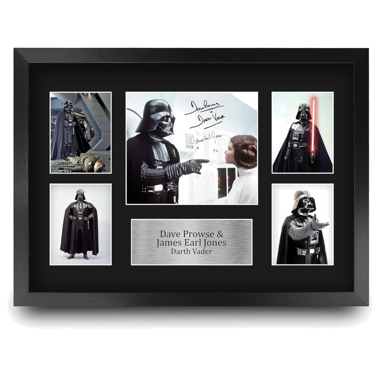 Dave Prowse — Dave Prowse & James Earl Jones Autograph Display//