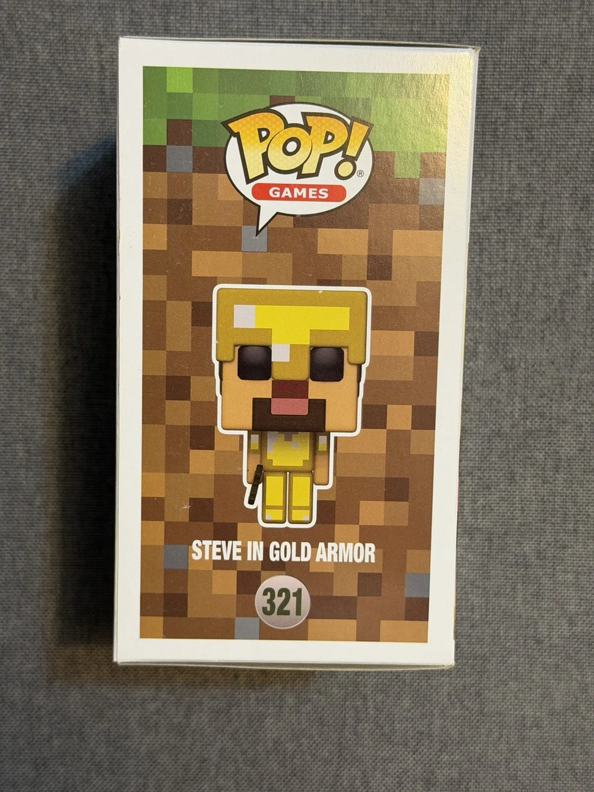 JACK BLACK — JACK BLACK SIGNED MINECRAFT MOVIE STEVE IN GOLD ARMOR FUNKO POP 321 BECKETT COA, изображение 3