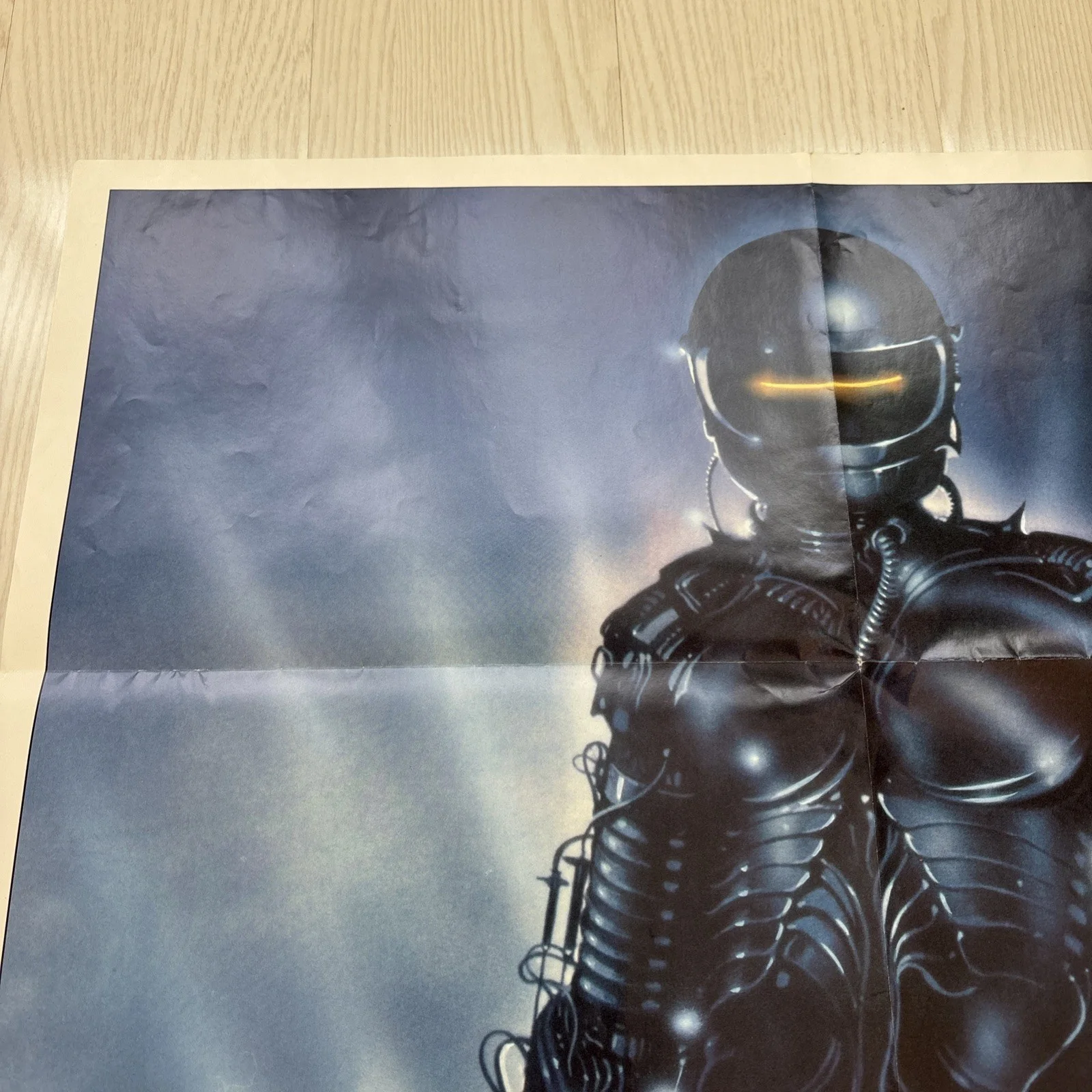 The Wraith Poster original 1987 vintage 85 x 60cm Charlie Sheen, Medusa, изображение 2