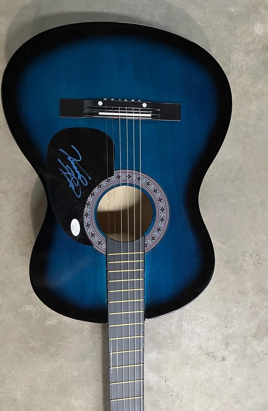 Vince Gill Signed Autographed Full Size Acoustic Guitar Country Star JSA COA, image 2