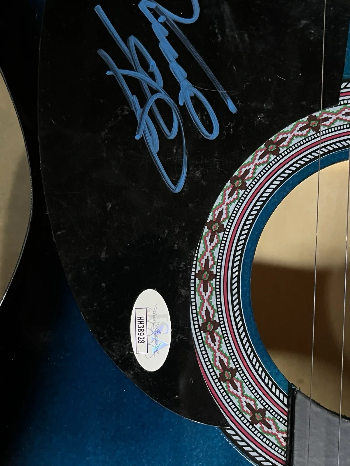 Vince Gill Signed Autographed Full Size Acoustic Guitar Country Star JSA COA, image 3