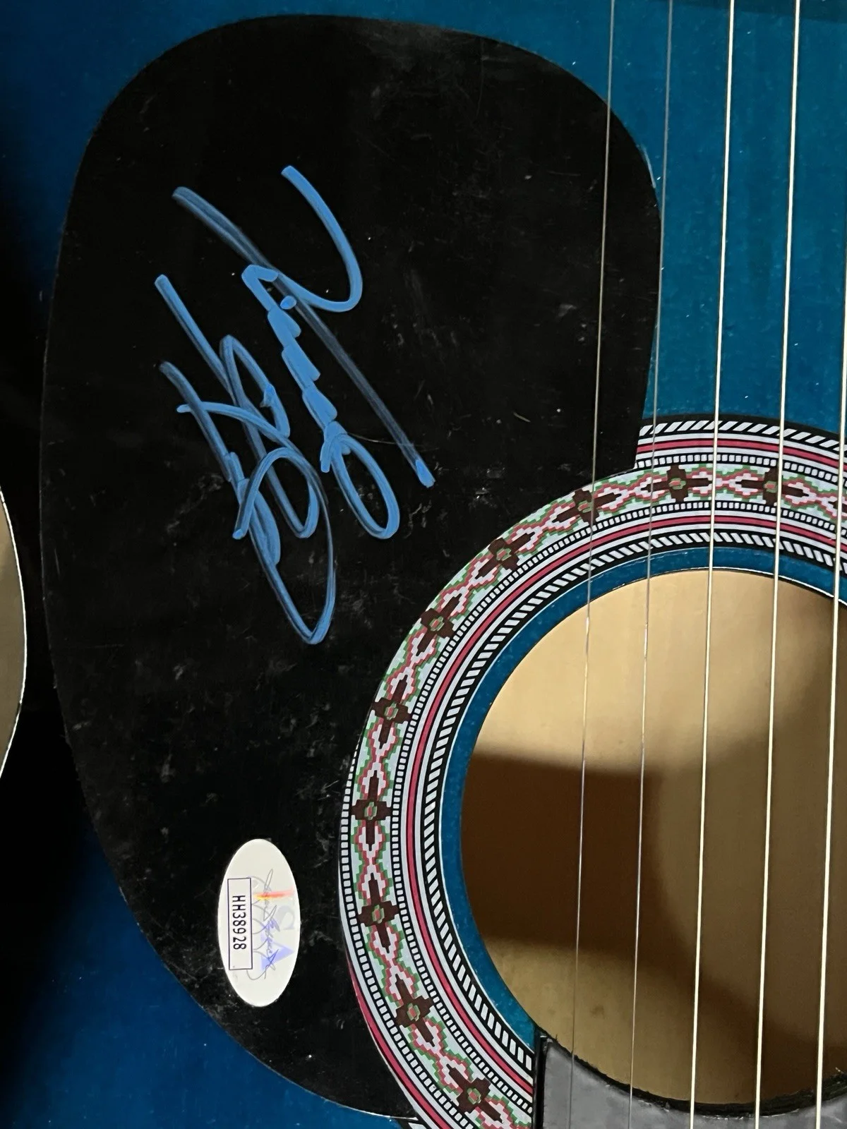 Vince Gill Signed Autographed Full Size Acoustic Guitar Country Star JSA COA, image 4
