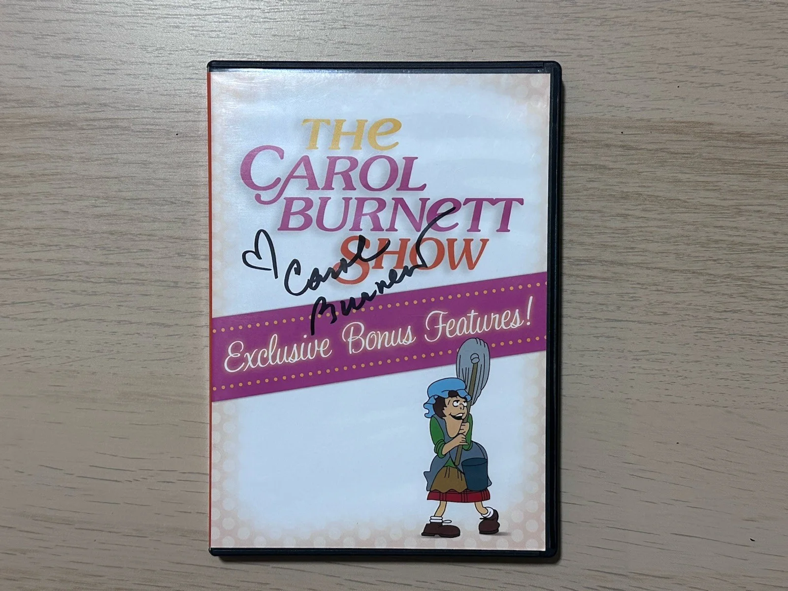 Carol Burnett signed The Carol Burnett Show Season Exclusive Bonus Features, image 2
