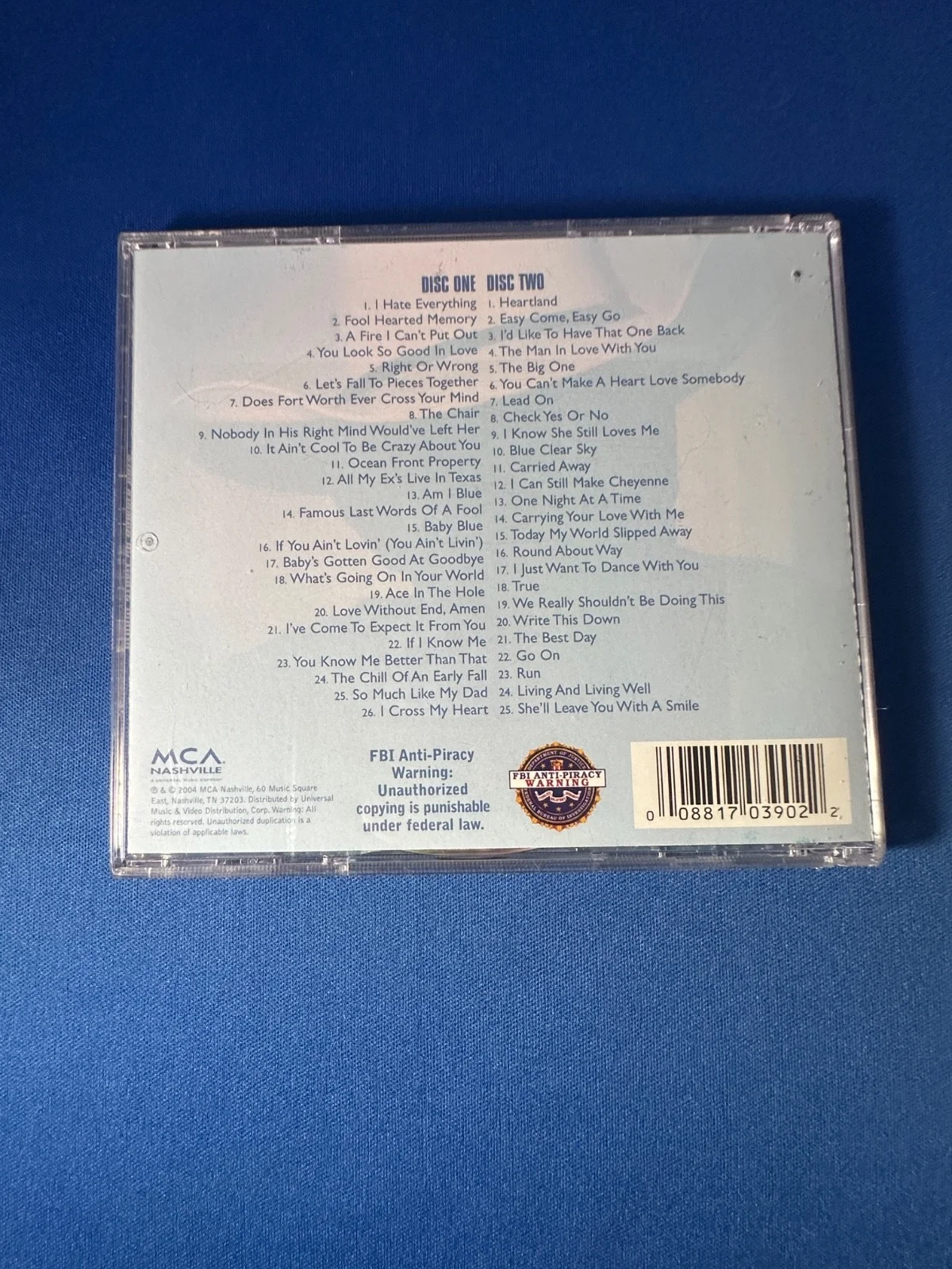 George Strait Signed Autograph CD Guaranteed To Pass PSA Authentic 50 No. Ones, image 2