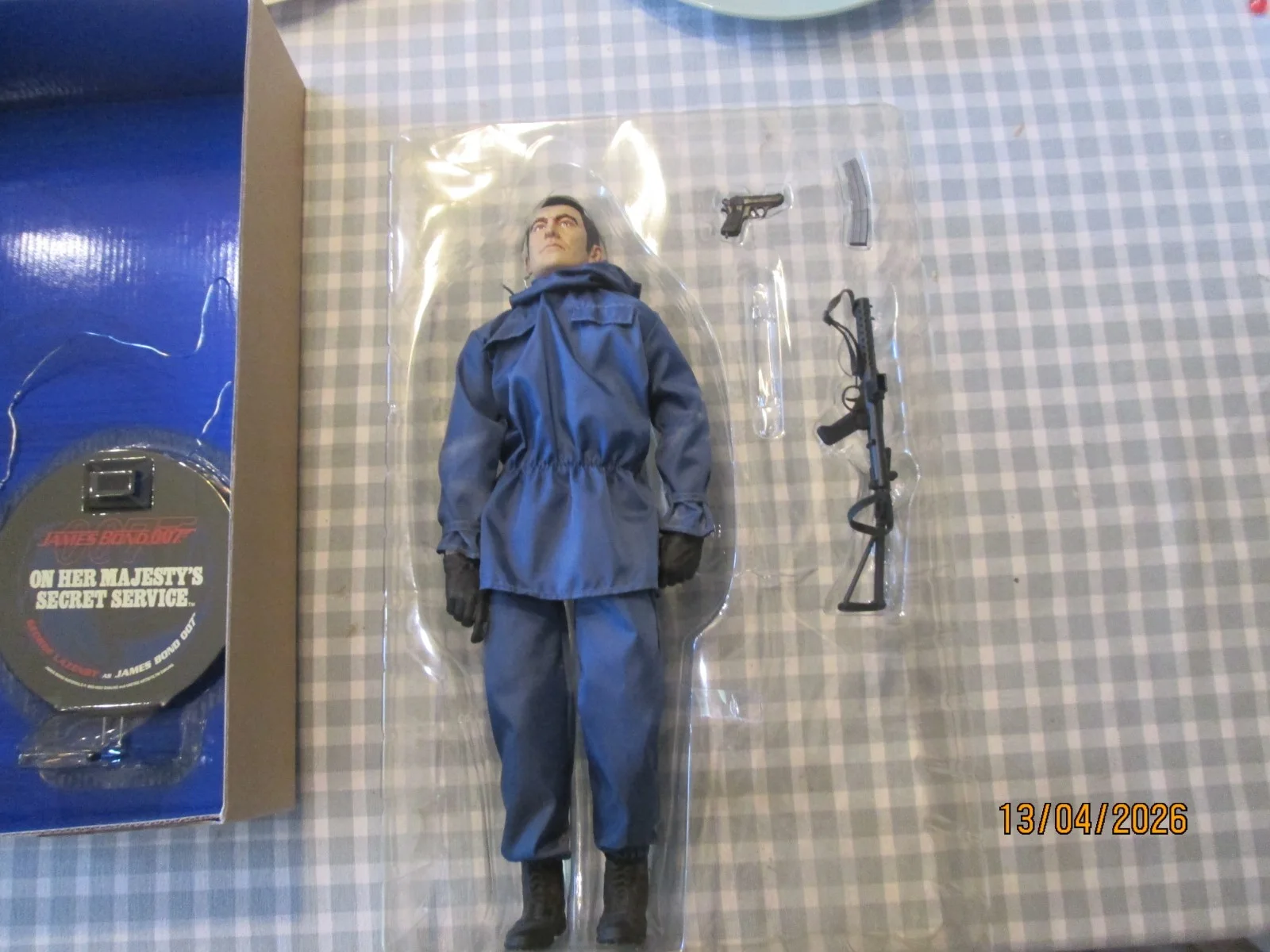 2002 Sideshow -JAMES BOND 007 - OHMSS - GEORGE LAZENBY-Boxed, image 4