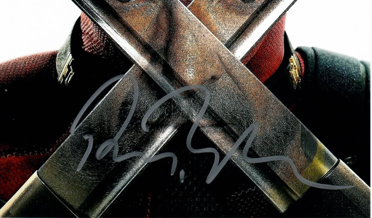 Ryan Reynolds — Ryan Reynolds Deadpool And Wolverine Actor Signed 8 x 10 Photo TTM COA, изображение 2