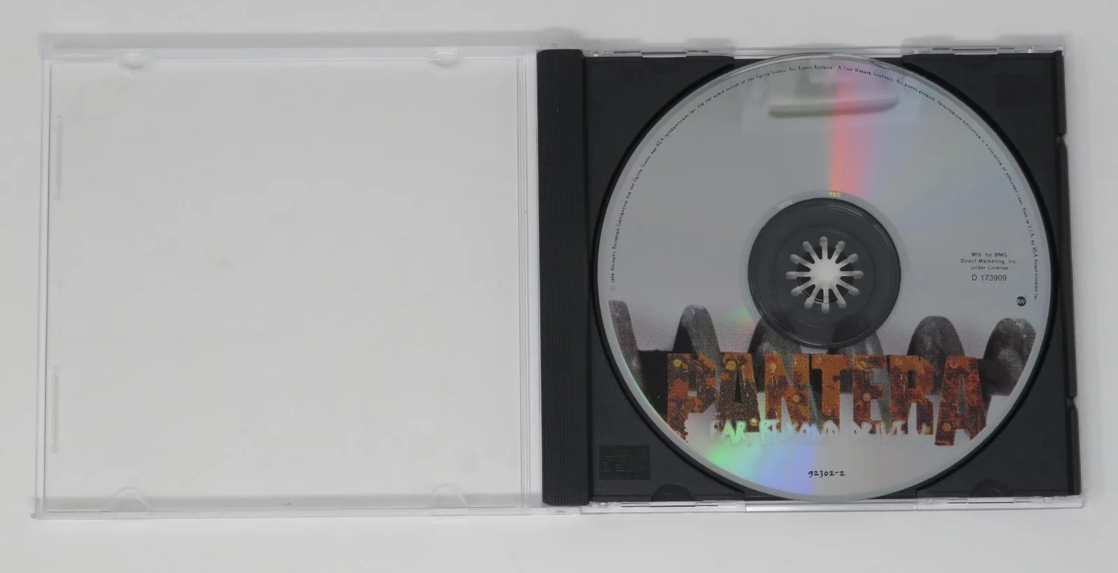 Dimebag Darrell PANTERA Signed Auto "Far Beyond Driven" CD by 4 Slab BAS JSA, image 5