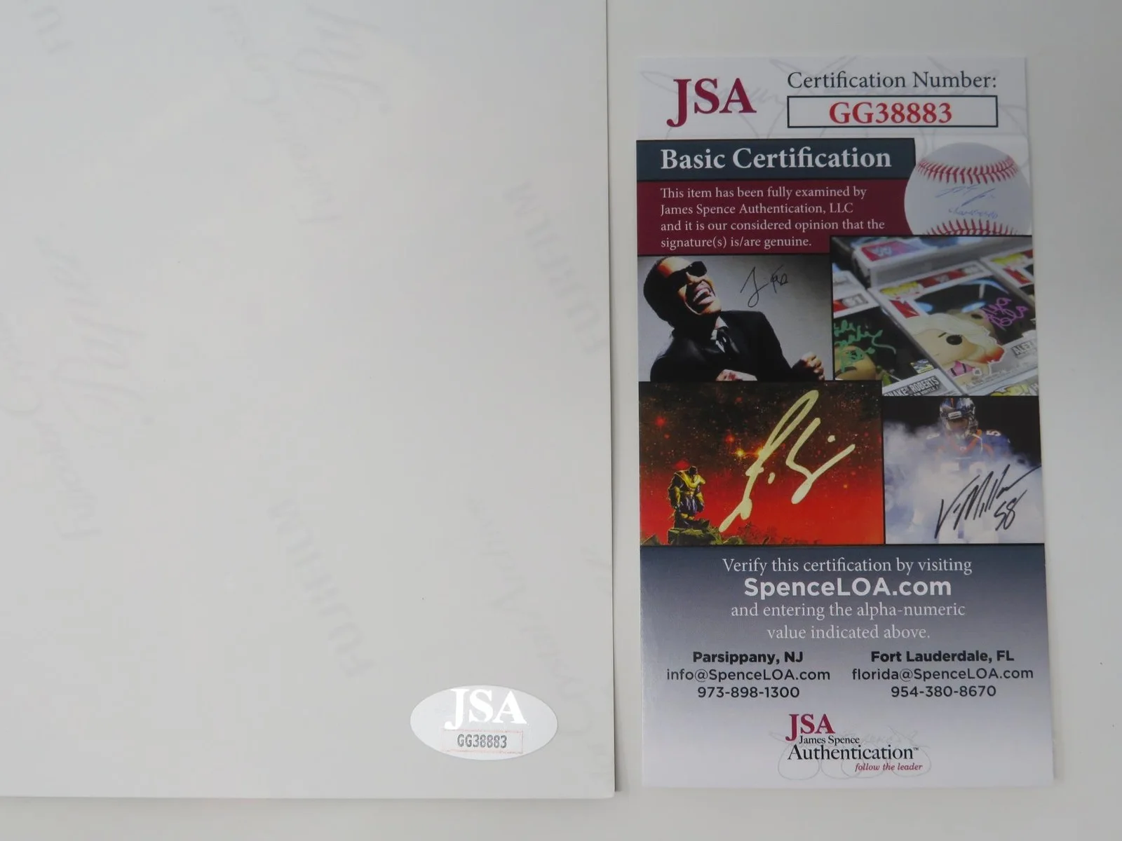 Vinnie Vincent KISS Signed Autograph Auto 11x14 Photo JSA, изображение 3