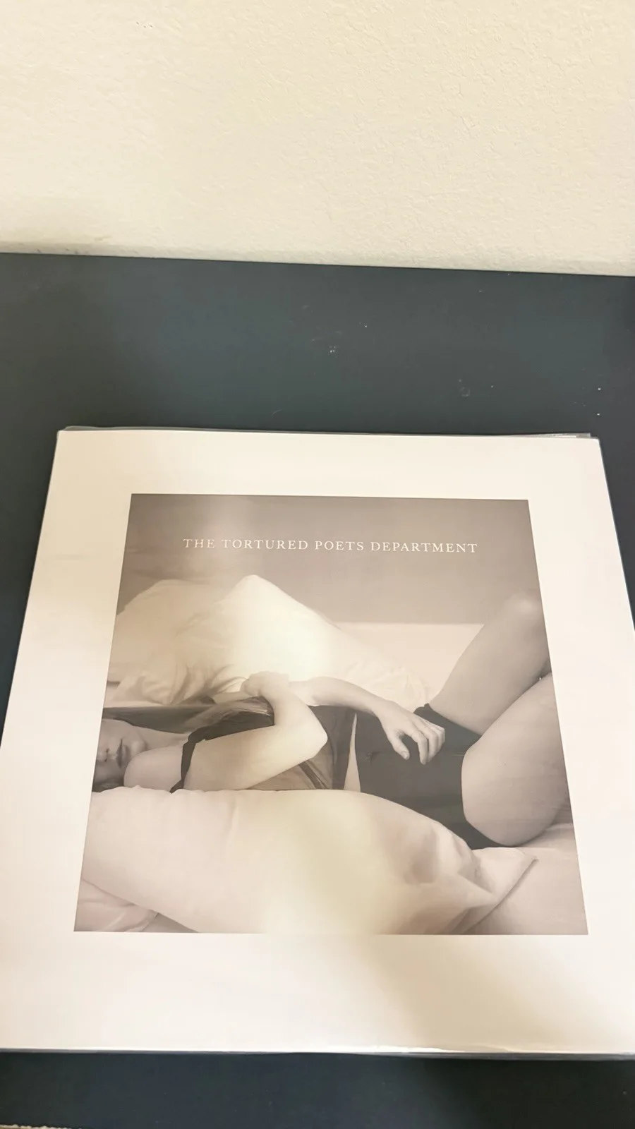 Vinyl Taylor Swift 'The Tortured Poets' Department Manuscript Hand Signed Insert, image 3