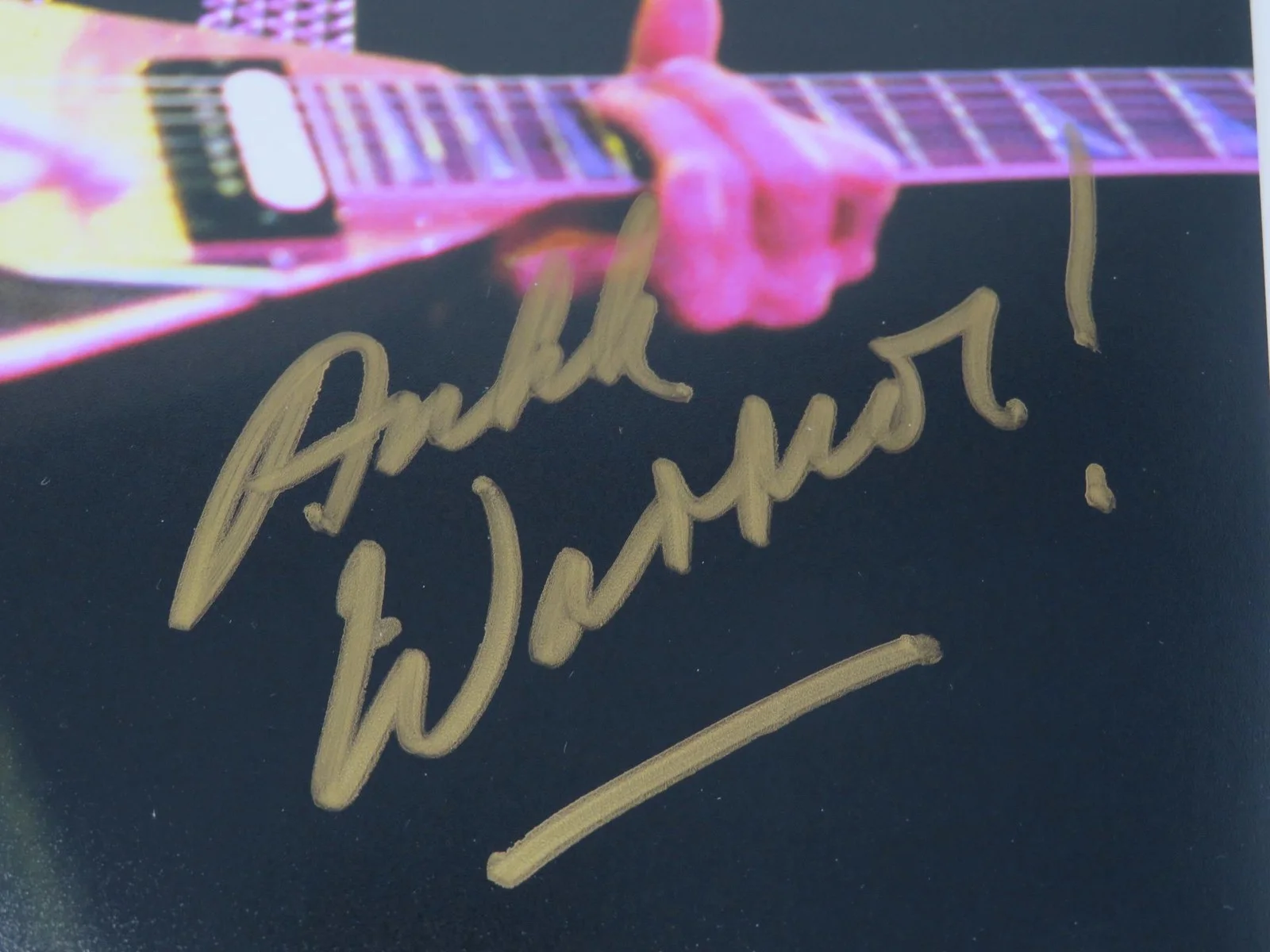 Vinnie Vincent KISS Signed Autograph Auto 11x14 Photo JSA, изображение 2