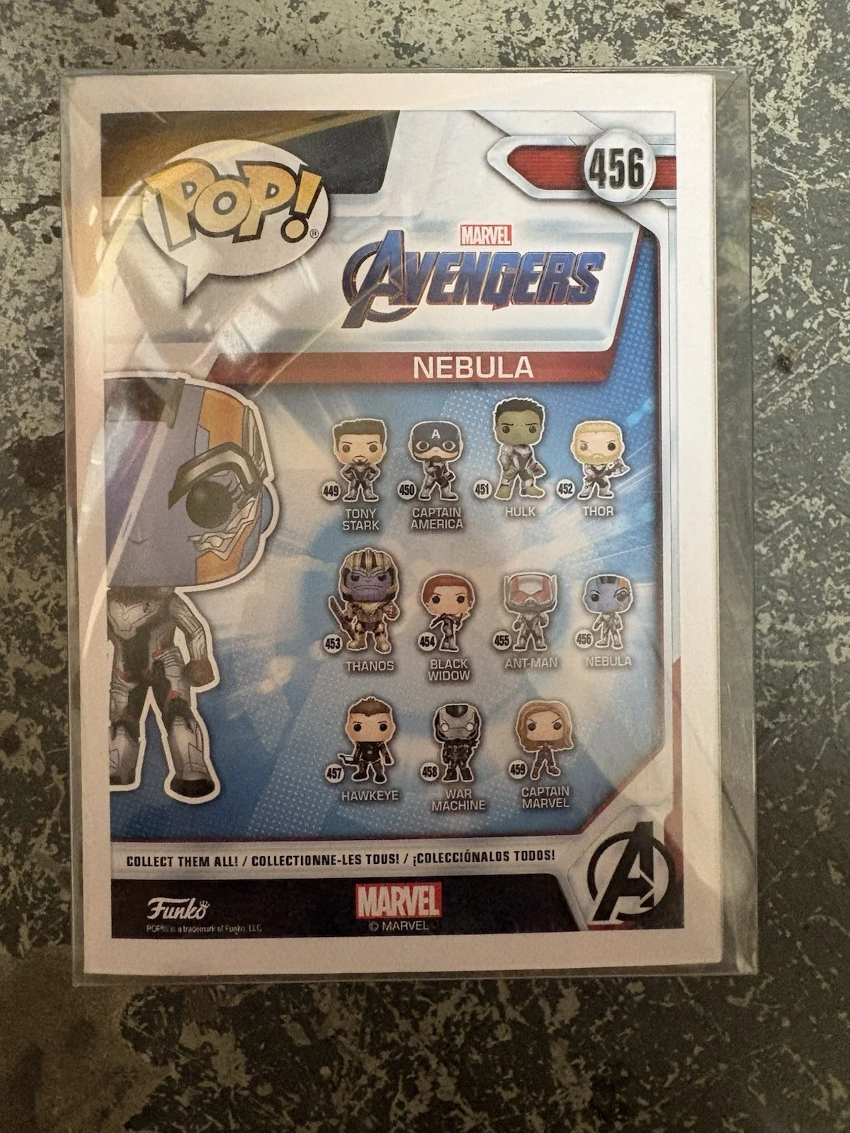 Karen Gillan — Karen Gillan Endgame Signed Nebula 456 Funko Pop COA Sticker W/ Protector, изображение 3