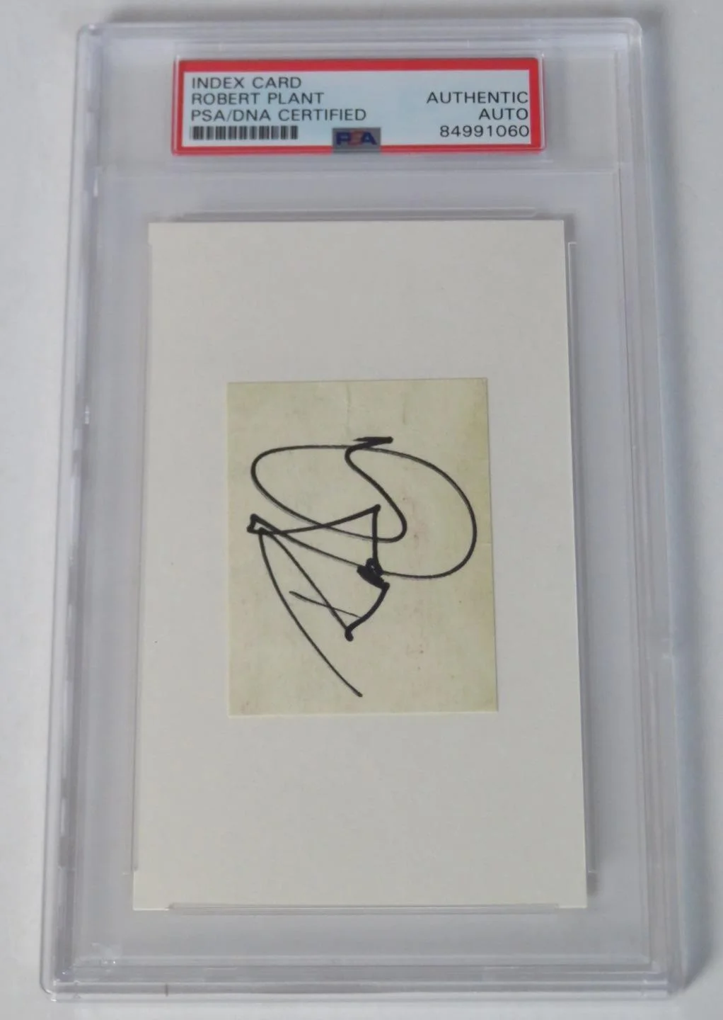 LED ZEPPELIN Signed Autograph Auto 3x5 Index Card Set x3 Slab Jimmy Page PSA JSA, изображение 4