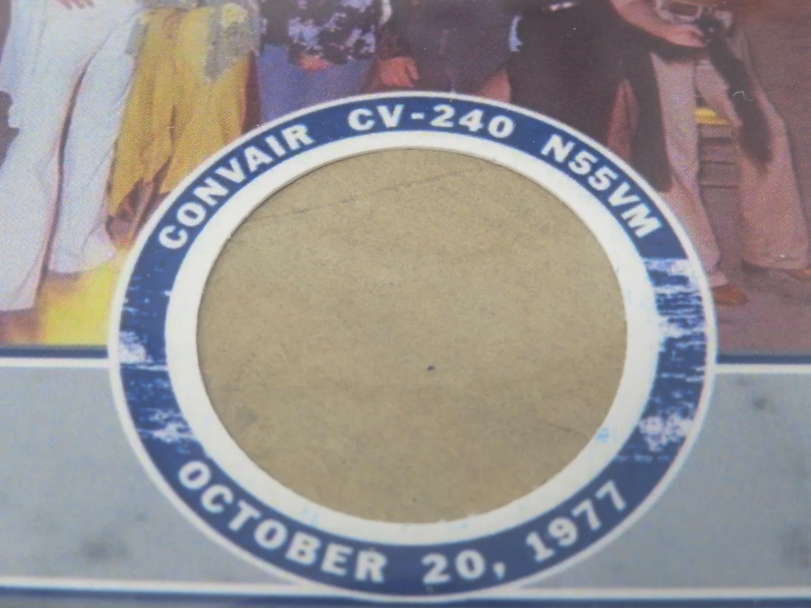 LYNYRD SKYNYRD Signed Autograph Auto 1977 Plane Crash Relic Trading Card JSA BAS, image 2