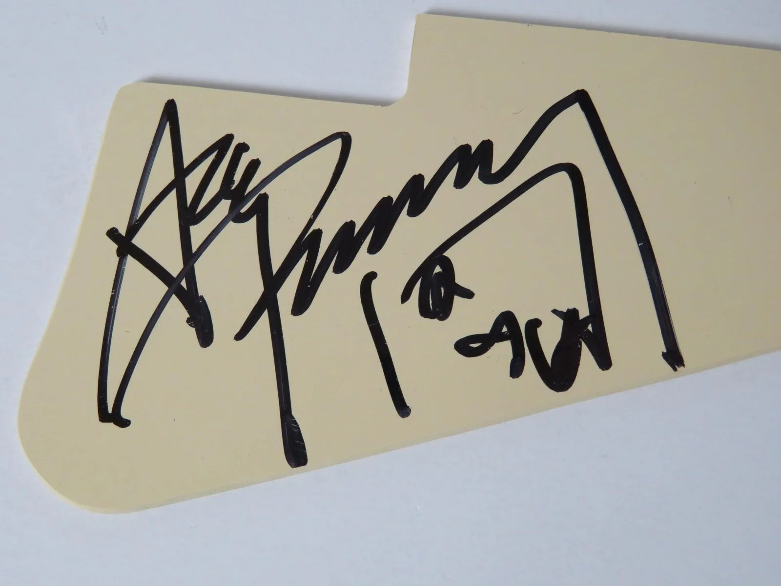 Ace Frehley KISS Signed Autograph Auto Gibson Les Paul Guitar Pickguard JSA, изображение 2