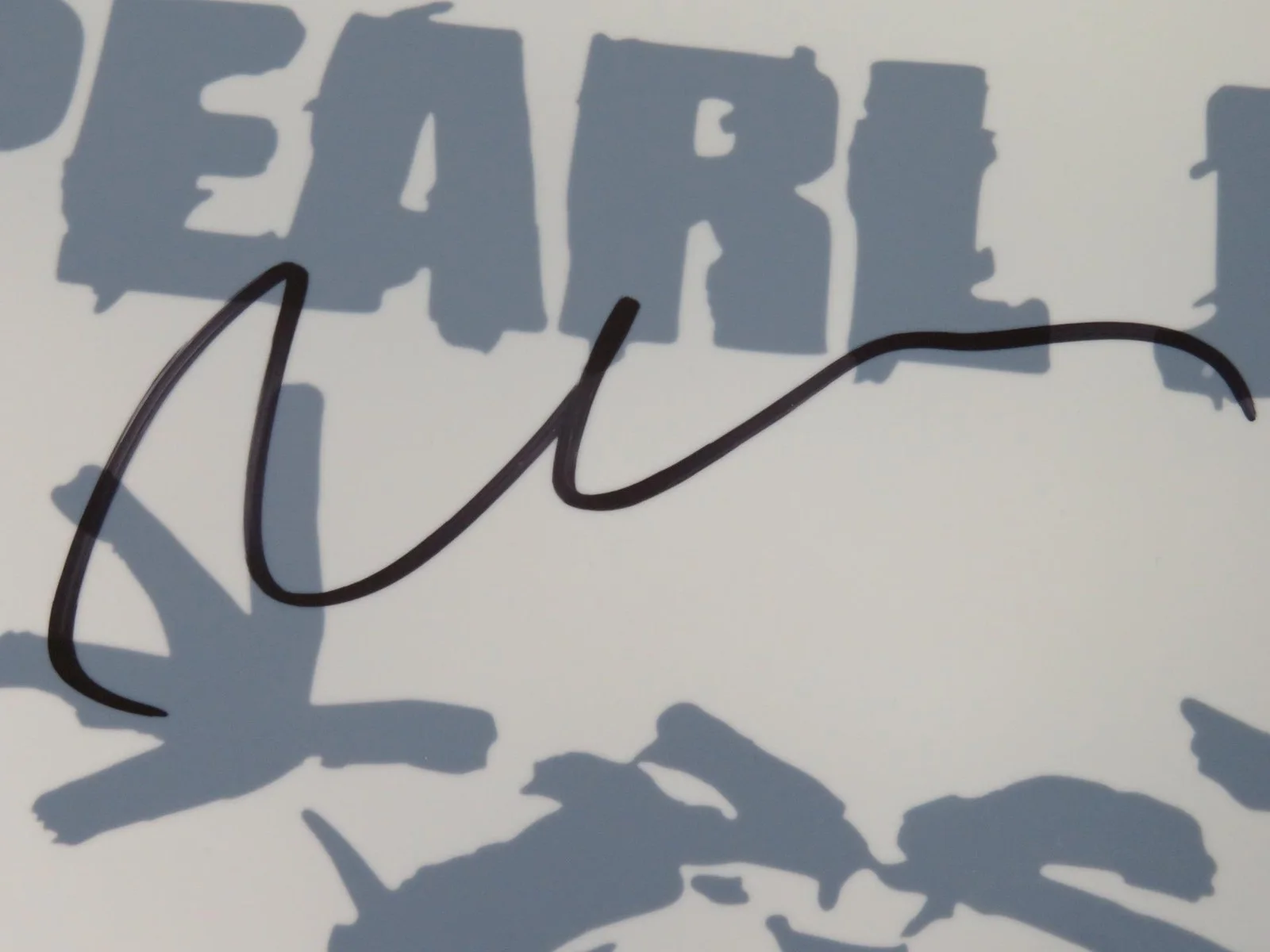 Dave Krusen PEARL JAM Signed Autograph Auto 12" Drumhead Drum Head JSA, image 2