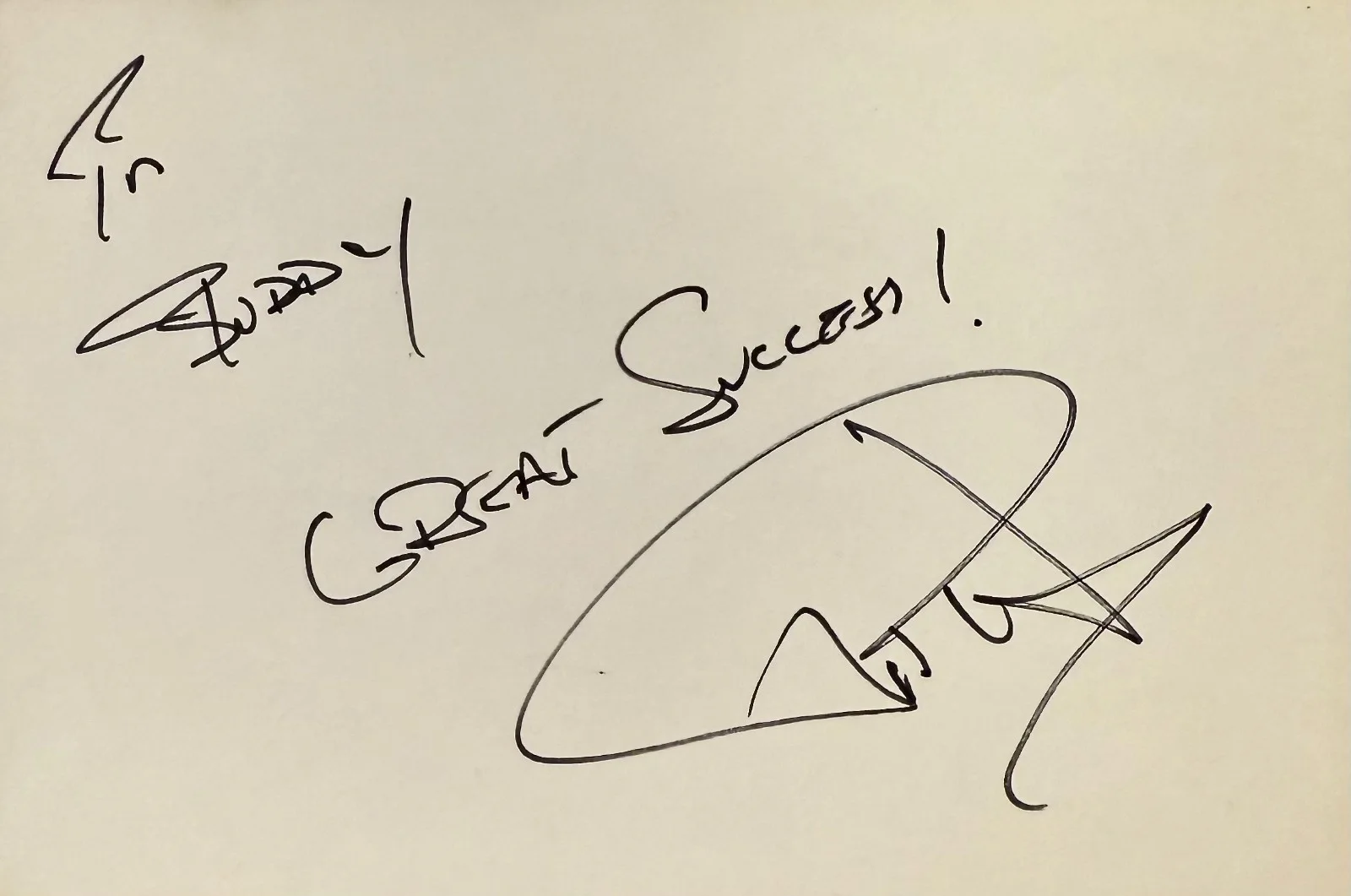 Philip Anglim — PHILIP ANGLIM Signed Autographed 4"x 6" INDEX CARD Testament Macbeth STAR TREK, image 3