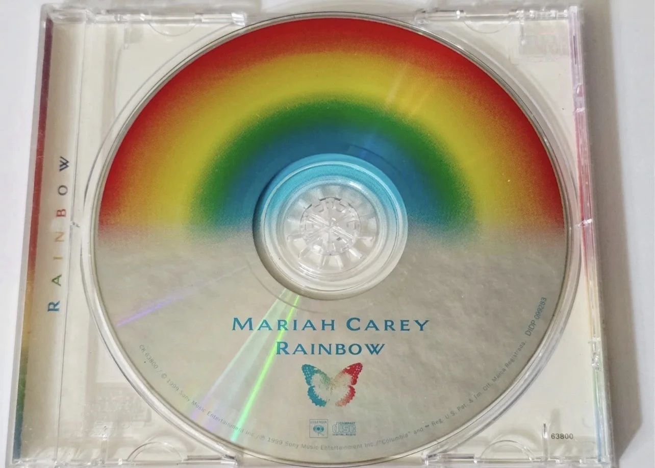 MARIAH CAREY RAINBOW 🌈 HAND SIGNED CD PERFECT CONDITION!! RARE!!!, image 3