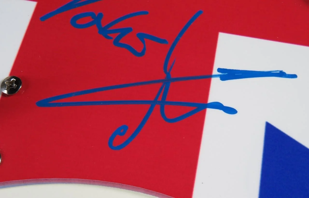 Paul Weller THE JAM Signed Autograph Auto Guitar by 3 JSA, image 5
