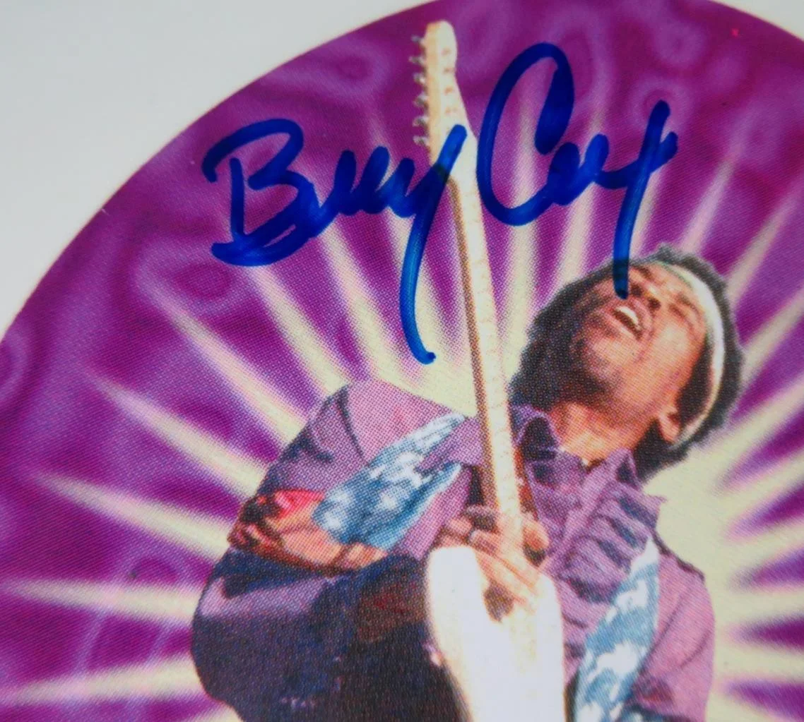 Billy Cox & Buddy Miles JIMI HENDRIX BAND OF GYPSYS Signed Autograph Guitar JSA, изображение 2