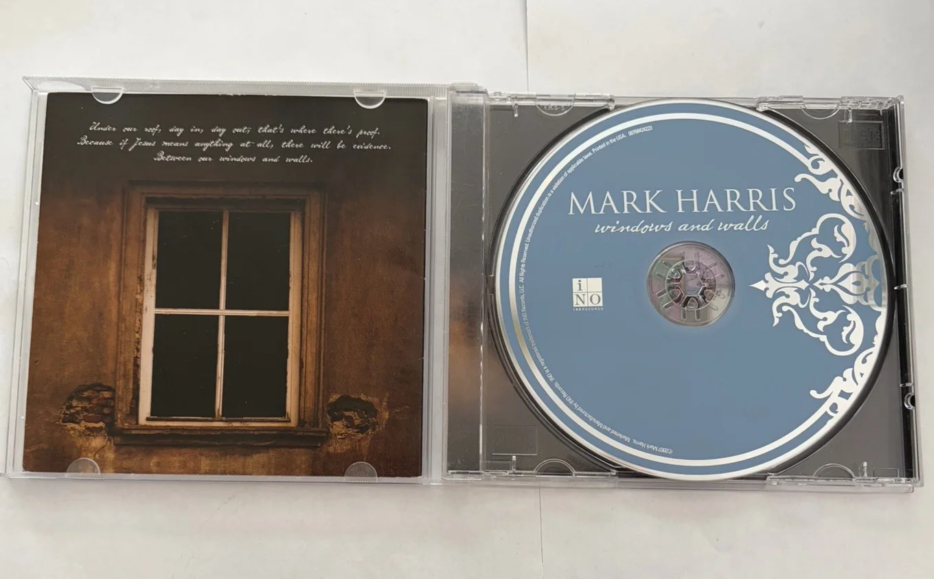 Mark Harris Windows And Walks Signed Autographed CD 2007 INO Records 4Him VG, image 3