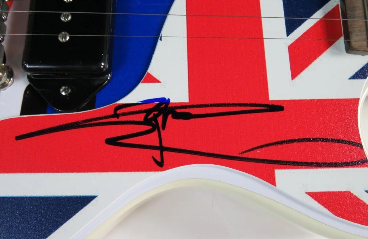 Pete Townshend THE WHO Signed Autograph Auto Epiphone Guitar JSA BAS, image 2