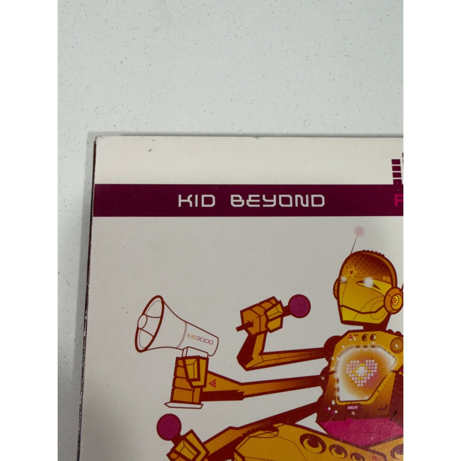 Kid Beyond Amplivate CD Signed Autographed 2006 Beatbox Electronic Love-Million, image 2