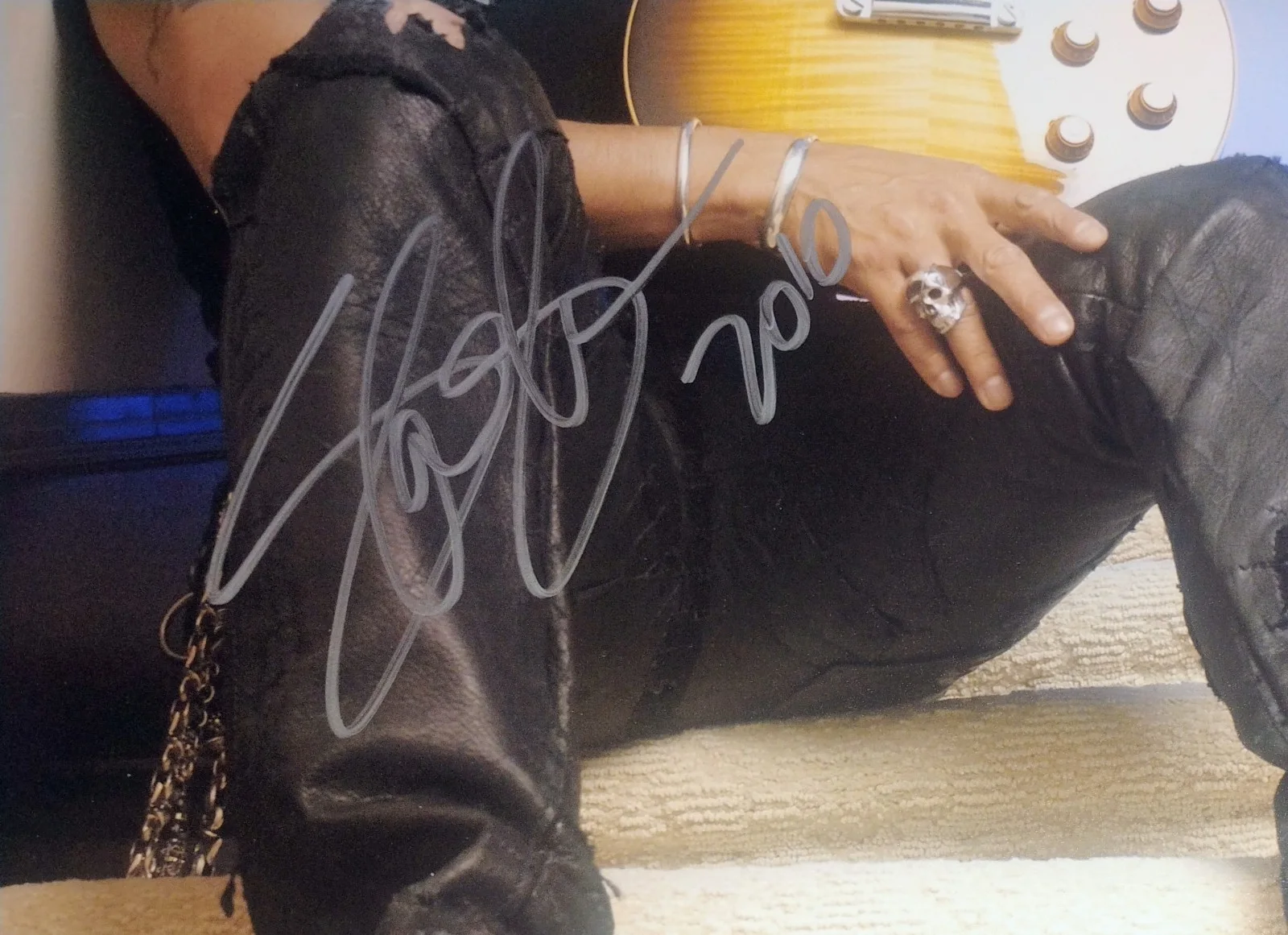 Slash Hand Signed Autograph 11x14 Photo COA Guns N Roses NO US TARIFFS, изображение 3