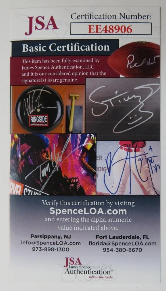 ELVIS PRESLEY BAND & THE JORDANAIRES Signed Autograph Auto Guitar by 6 JSA, image 3