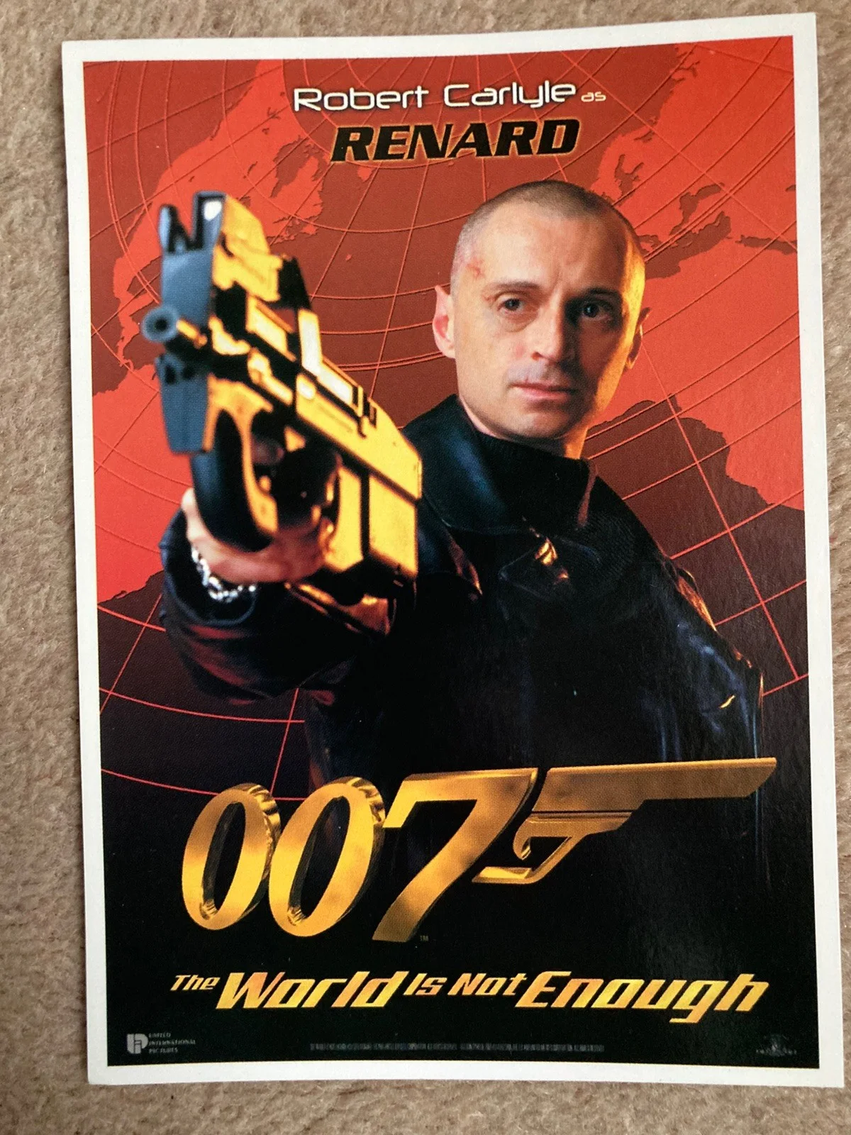 JAMES BOND 007 The World is Not Enough Set of 4 official Postcards, image 2