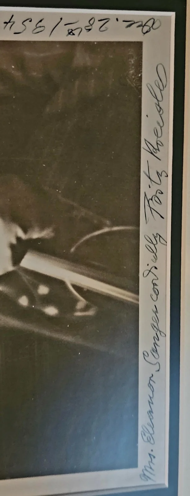 Fritz Kreisler Photograph Framed Inscribed And Signed 1954, изображение 4