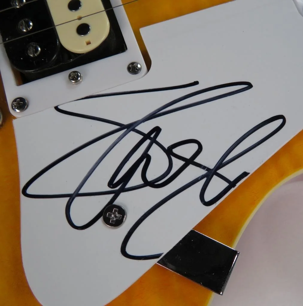 Slash GUNS N' ROSES Signed Autograph Auto Guitar JSA BAS, image 5