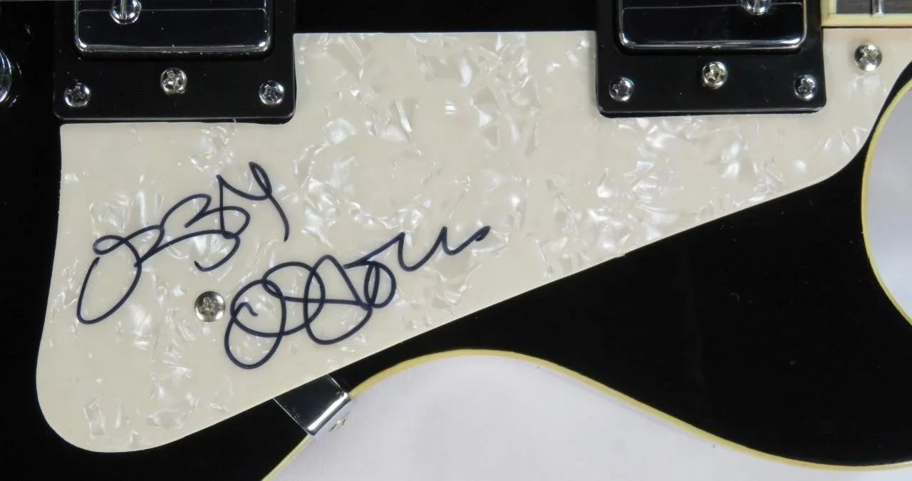 Ozzy Osbourne BLACK SABBATH Signed Autograph Auto Guitar JSA, image 5