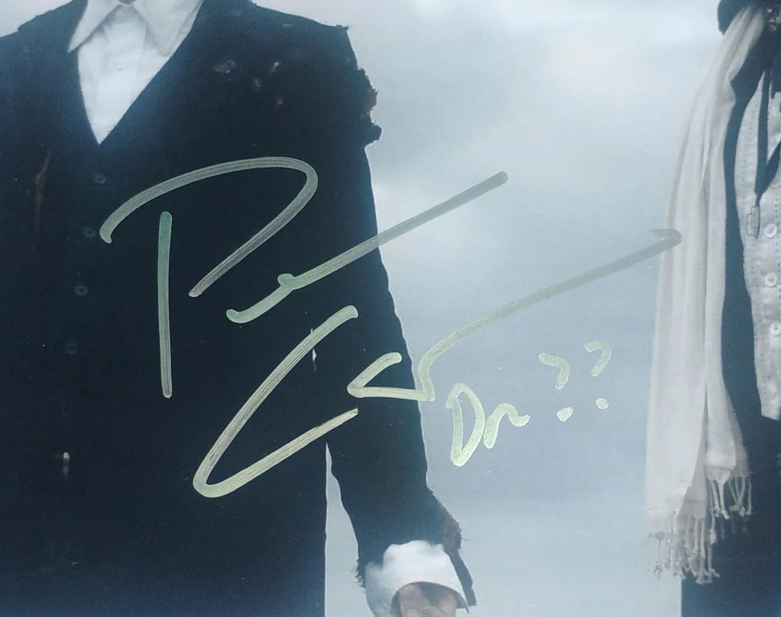 Peter Capaldi & David Bradley Hand Signed Photo COA Doctor Who NO US TARIFFS, image 3