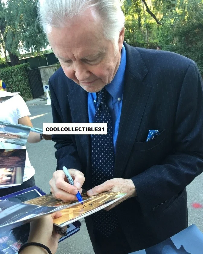 JON VOIGHT — JON VOIGHT "NATIONAL TREASURE" IN PERSON SIGNED 8X10 COLOR PHOTO 1 COA "PROOF", изображение 2