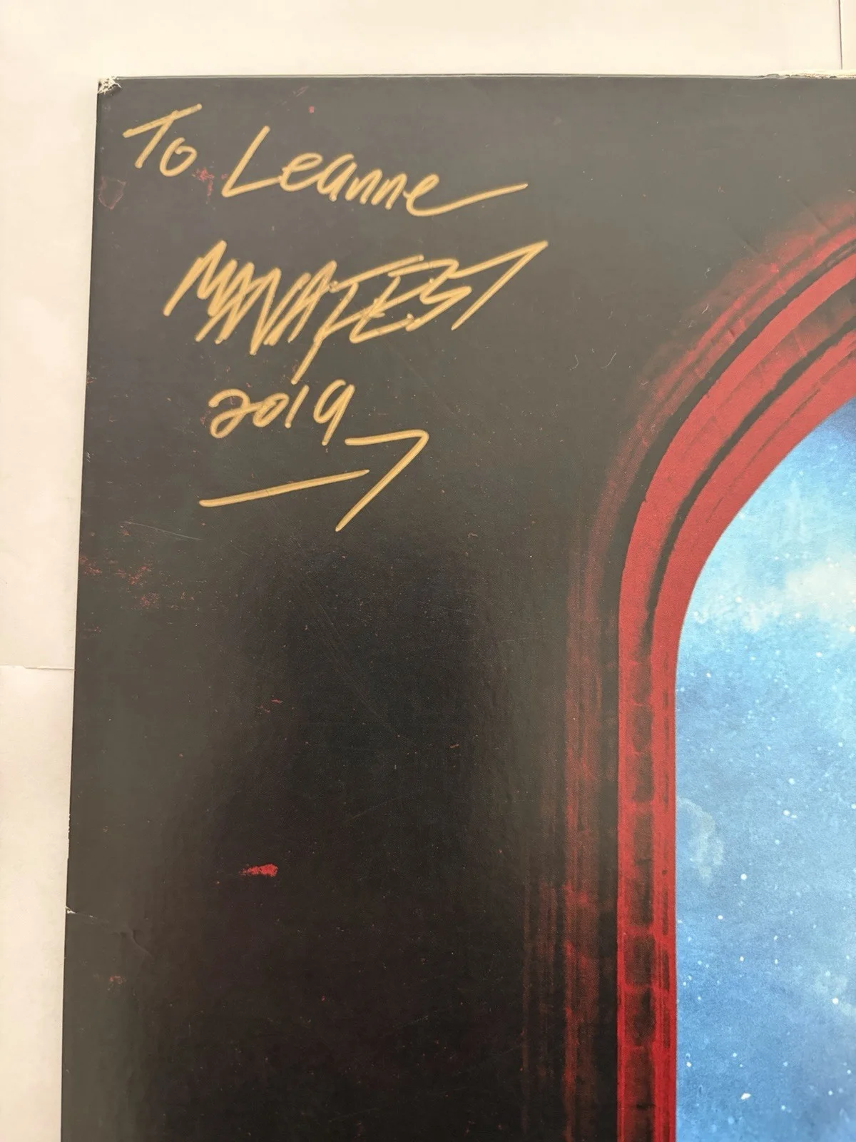 Manafest This Is Not The End Signed Autographed Vinyl Record 2019 Kickstarter, image 2