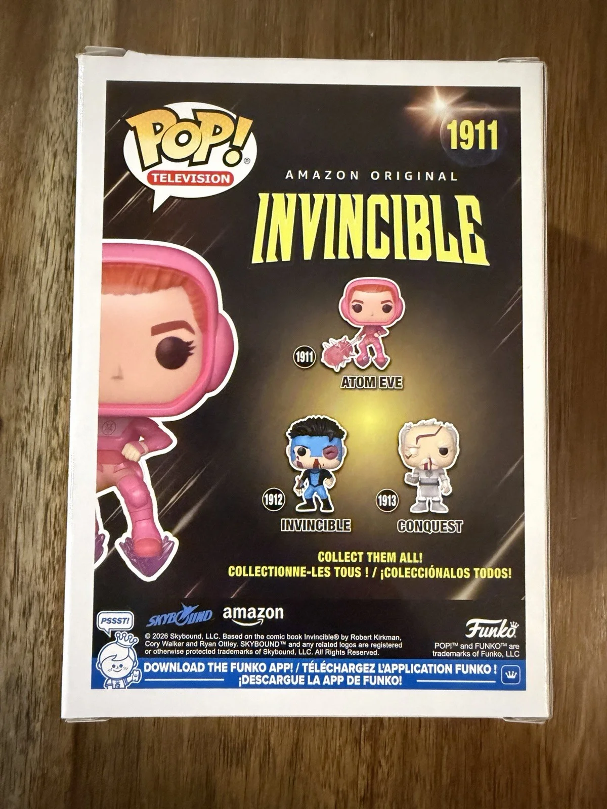 Gillian Jacobs ‘Invincible’ Signed Funko Pop ‘Atom Eve’ Beckett, image 4